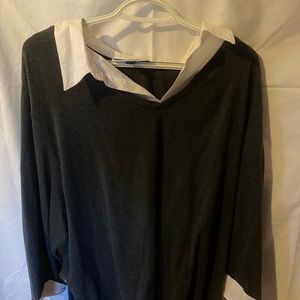 Karen Scott Blazer Top